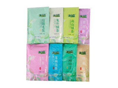 厂家直销忆春园袋装茶叶 高山绿茶红茶碧螺春龙井铁观音信阳毛尖图3