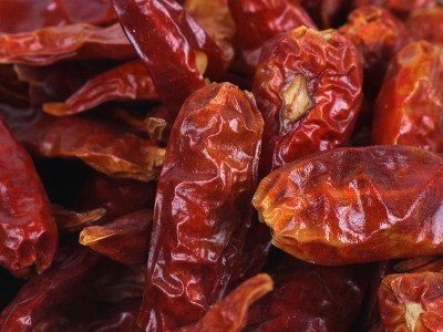 小米辣 干辣椒 朝天椒辣椒 弹头朝天椒 辣椒干货图4