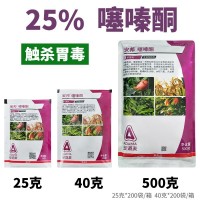 安道麦25%噻嗪酮扑虱灵叶蝉矢尖蚧介壳虫飞虱杀虫剂25克40克