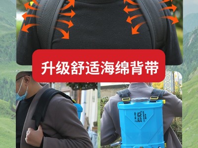 电动喷雾器农用电动高压小型背负式充电打药机农药喷洒锂电池喷壶图2