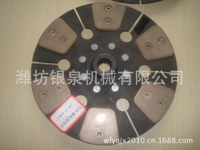 厂家大量供应福田雷沃欧豹拖拉机原厂—主/配件副离合器摩擦片图2