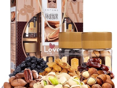 春节礼品年货大礼包送礼臻味坚果礼盒臻味环球臻果干果礼盒组合装图4