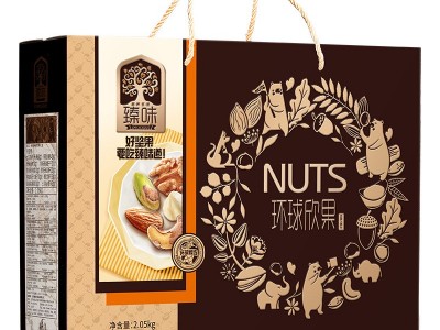 休闲零食坚果干果炒货臻味坚果礼盒干果礼盒臻味环球欣果2.05KG图2