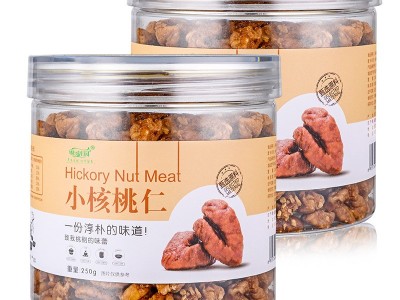 临安野生小山核桃仁原味新货罐装坚果干果学生儿童零食批发定制图4