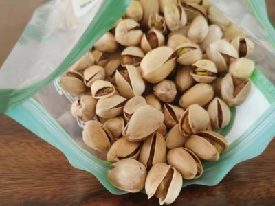 盐焗开心果 新货开心果 380g袋装 原色自带封口袋开心果零食批发图3