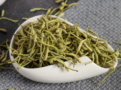 19年新花 金银花散装 金银花茶 封丘金银花 河南金银花图2