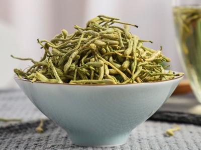 19年新花 金银花散装 金银花茶 封丘金银花 河南金银花图3