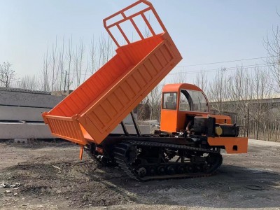 农用四不像搬运车山地履带运输车工程车小型全地形爬山虎果园自卸图1