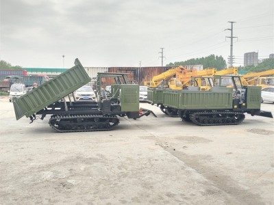 农用5吨履带运输车 烂泥地爬山虎不趴窝 液压自卸履带运输车图1