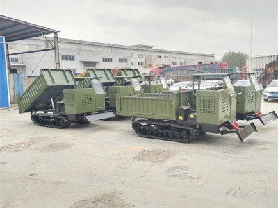 农用5吨履带运输车 烂泥地爬山虎不趴窝 液压自卸履带运输车图4