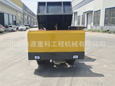 农用泥地搬运履带运输车 加大履带底盘翻斗车 柴油动力田地自卸车图2