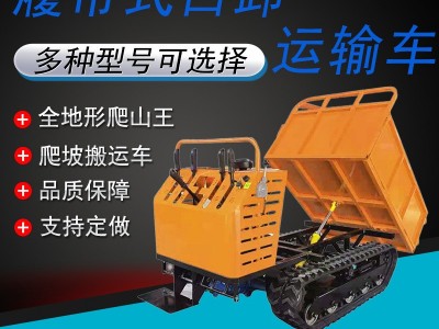 小型农用柴油全地形果园自卸车履带运输车农用爬山虎四不像拖拉机图4