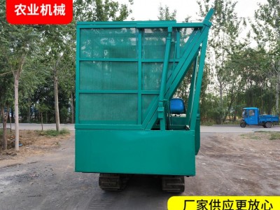 大型玉米履带式收割机 自走式秸秆牧草粉碎机 地滚刀青储机图3
