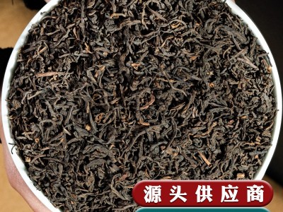 广西六堡茶10年陈香金花六堡黑茶厂家直销散茶500g图2