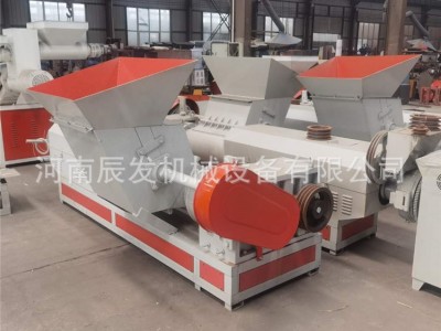废旧EPS泡沫冷压热熔块粉碎造粒机小型 珍珠棉块料回收颗粒机设备图4