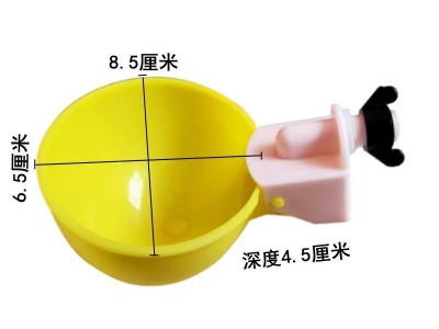 自动饮水碗鸡用水满自停饮水器喝水碗鹌鹑家禽养殖场专用饮水器图5