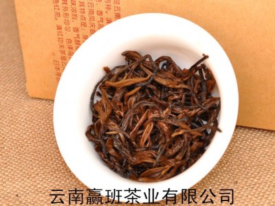 产地批发 云南功夫红茶 2022年早春毛峰 凤庆大叶金丝滇红 散茶图5