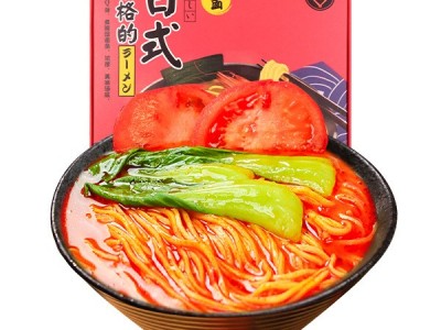 日式拉面多口味组合豚骨番茄味冬阴功非油炸汤拌面速食方便面批发图5