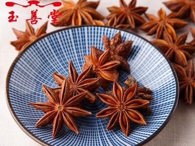 玉善堂足干大红八角大茴香大料不掺杂不打潮农家晒干香辛料烧卤菜图3
