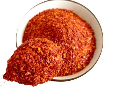 油泼辣子 红油辣椒碎500g 批发微辣中辣辣椒面烧烤撒料图5