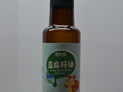 幼儿辅食纯亚麻籽油，零添加食用油图1