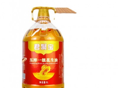 压榨一级花生油5升家庭装图4