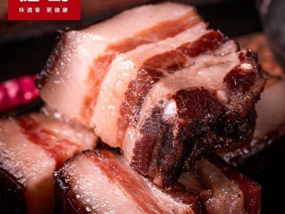 土猪柴火烟熏腊肉腊肠批发农家后腿五花腊肉500g贵州特产厂家直供图2