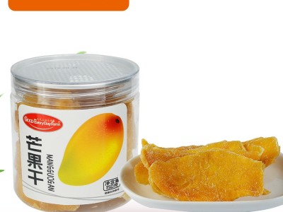 天天上好芒果干150g罐装果脯水果干办公室蜜饯零食芒果片图1