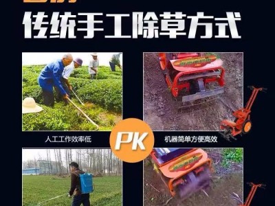 新型电动除草机开沟懒人小型锄地松土手推除草开荒农用耕地充电式图4