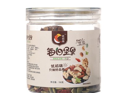 源头厂家 每日坚果罐装100g网红零食干果年货炒货现货休闲礼包图4