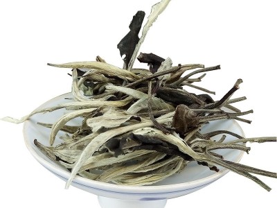 批发 云南茶叶 散茶 景谷月光白茶一芽一叶 大白毫银针口感香甜图2