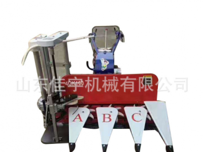 农用小麦药材收割机 柴油大豆芦苇割晒机 单行辣椒艾草收割机图5