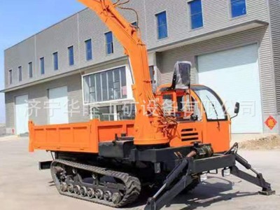 四不像随车挖机 挖土挖沙运输用车 四不像多功能随车挖图3