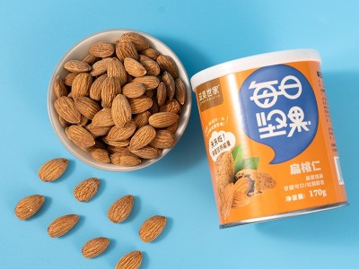 扁桃仁巴旦木每日坚果非油炸原味烘焙孕妇儿童可用的休闲食品图5
