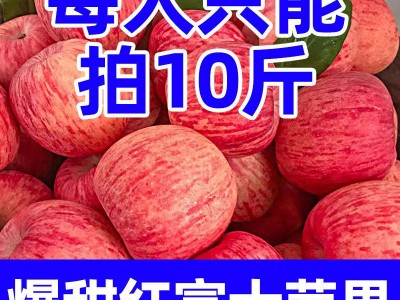 冰糖心苹果新鲜丑现摘新鲜水果1/5/10斤批发价跨境独立站速卖通图2