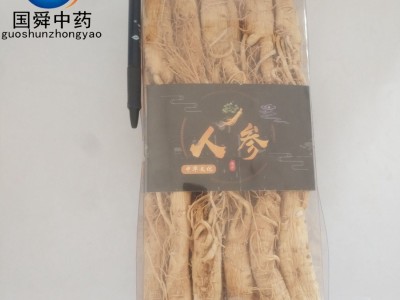 【国舜堂】人参 生晒参原皮参500g个头大 中药材批发供应【人参】图3