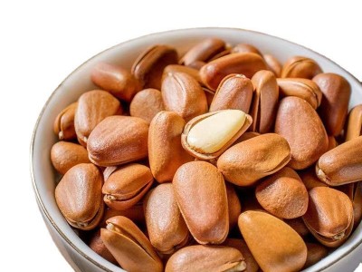 东北原味开口大颗粒松子新货500g散装手剥红松年货零食坚果大开口图5