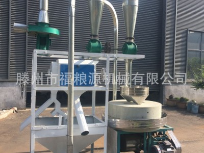 商用石磨面粉机 全自动粮食加工设备石磨磨面机图3