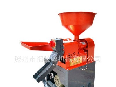 新型打米机家用小型220v 大米加工稻谷脱壳剥谷机粉碎机碾米机器图1