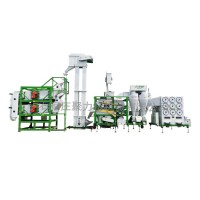 双除尘环保型筛选机，供应小麦、玉米精选机5XFZ-40Z复式比清选机