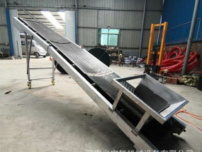 小型粮食装车输送机 折叠皮带输送机 家用小麦水稻高梁传送带图3