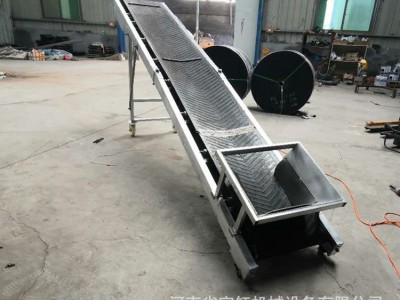 小型粮食装车输送机 折叠皮带输送机 家用小麦水稻高梁传送带图2