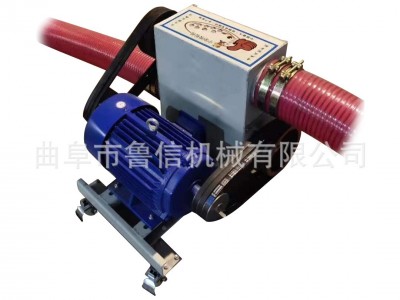 双头吸沙机批发工地用抽沙机厂家直销水泥石子吸粮机价格吸料机厂图2