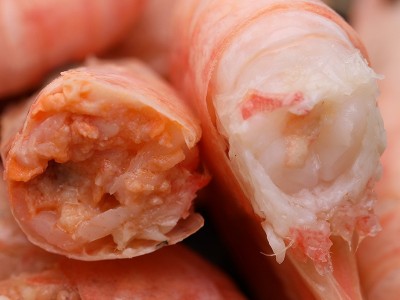 渔王 国王加拿大甜虾北极虾5斤冷冻深海海虾甜虾冰虾水产海鲜批发图4