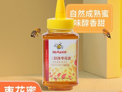【枣花蜜】赞皇蜂蜜蕊源蜂蜜三倍体枣花蜜成熟蜂蜜500克瓶装图4