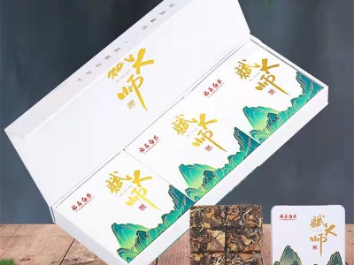 爆品推荐 福鼎白茶2014贡眉老白茶小方片饼干茶条装礼盒 直播代发图2