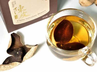 新会陈皮 天马产区 10年干仓皮 自然生晒 老陈皮 礼盒装 现货批发图4
