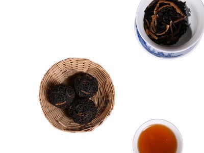 新会陈皮小龙珠批发陈皮普洱龙珠茶小龙珠白茶毛健茶红茶厂家加工图4