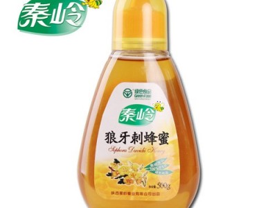 绿色食品秦岭深山生态狼牙刺蜂蜜500g成熟真蜂蜜批发量大价格优惠图4