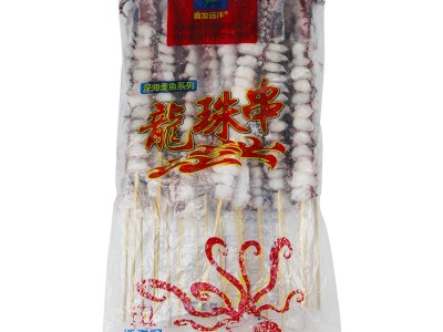 鑫发远洋章鱼串八爪鱼串油炸烧烤食材大串鱿鱼串龙珠串直批图5